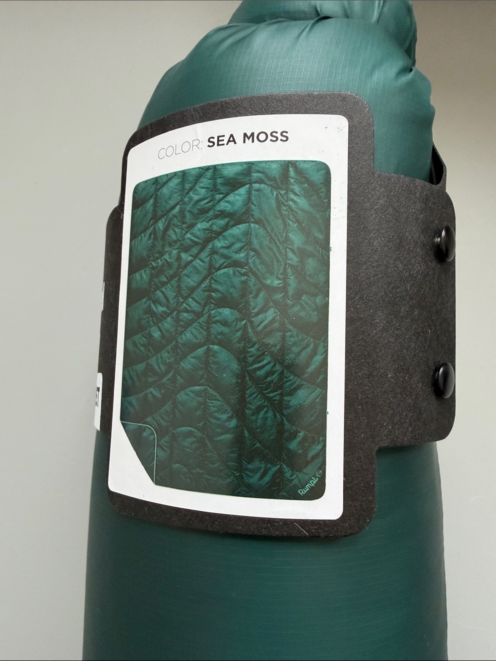 Rumpl Travel Puffy Blanket - Sea Moss - Picture 3 of 7